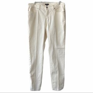 Eileen Fisher Jeans Off White  Straight Leg  14